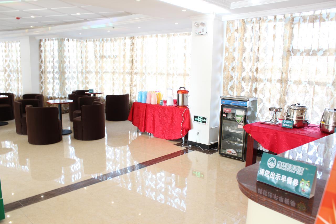 Greentree Inn Jiangsu Nanjing Software Valley Dadingfang Express Hotel Esterno foto